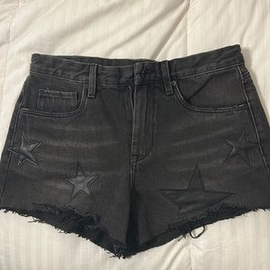 blank NYC: black denim star shorts ⭐️ NWOT